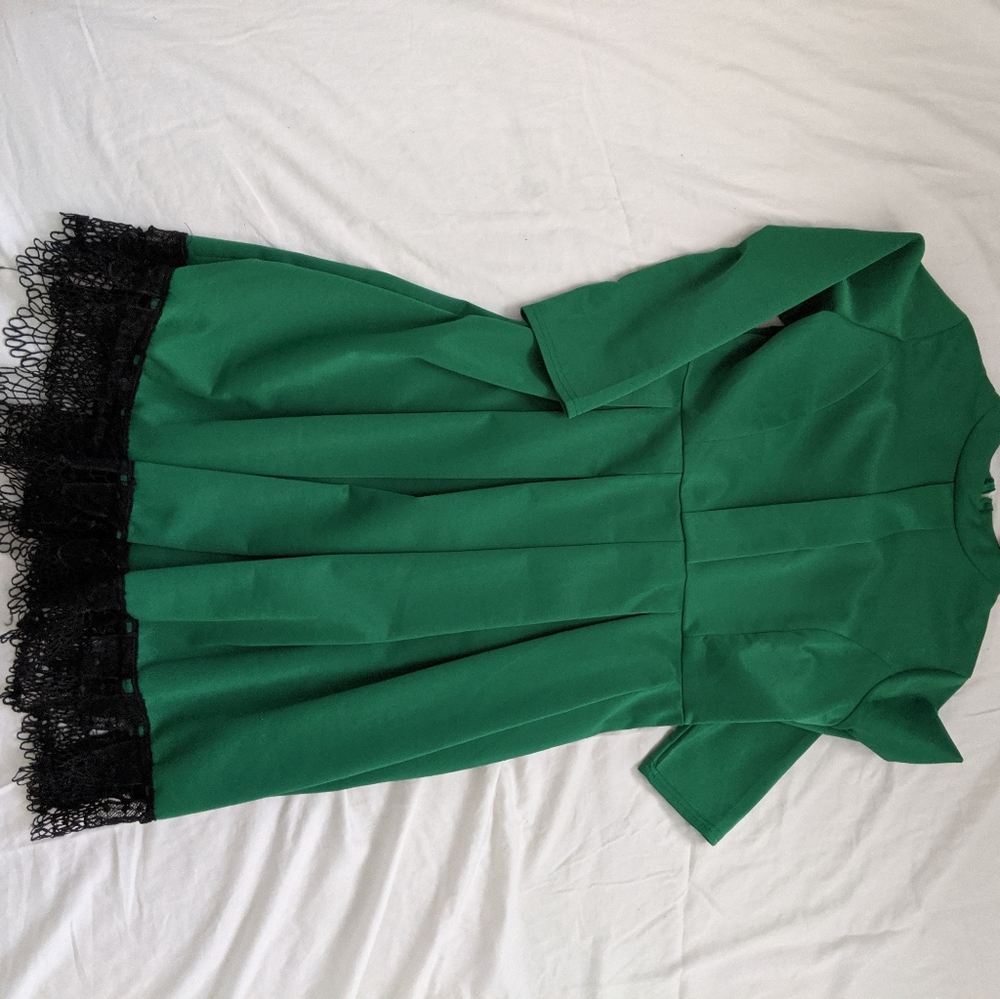 Green dress